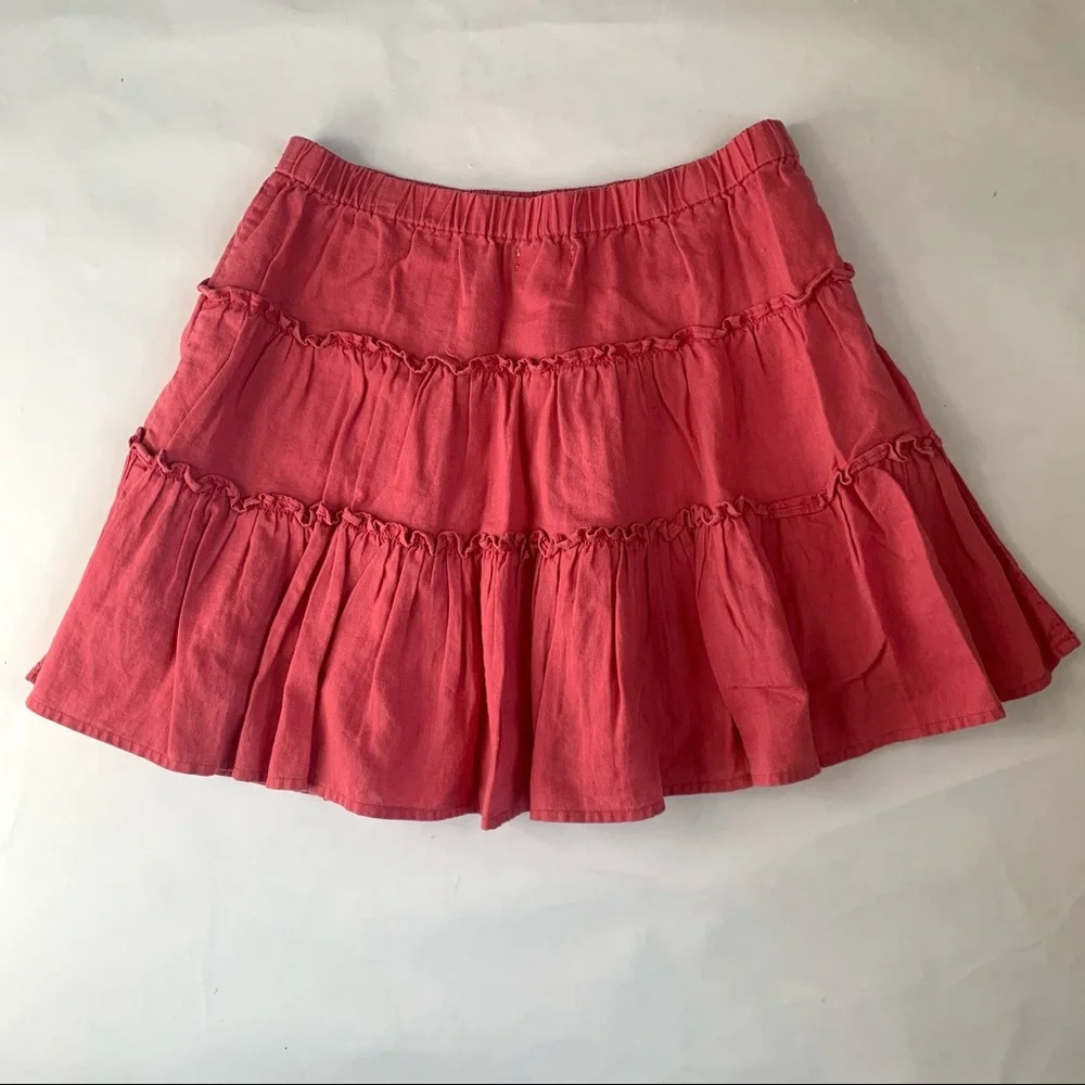 Olive Juice girls ruffle pink skirt!